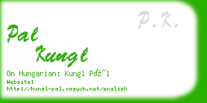 pal kungl business card